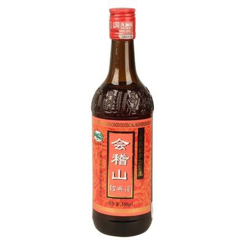 老酒 绍兴黄酒 糯米黄酒 会稽山三年陈加饭 500ml*6